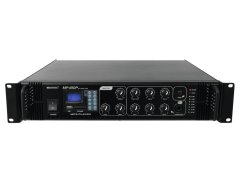 Omnitronic MP-180P, 100V mixážny zosilňovač, 180W, MP3
