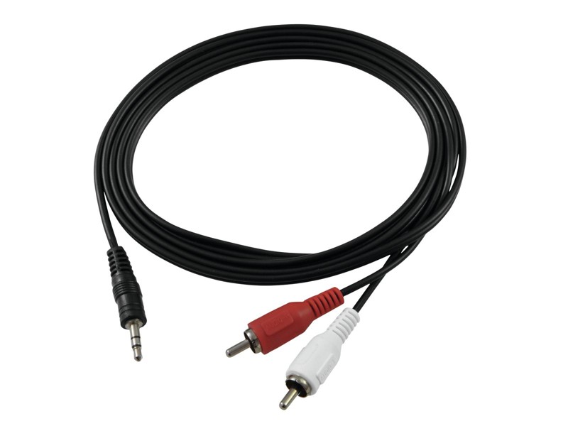 Kábel 3.5mm stereo jack - 2x RCA 1.5m