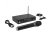 Omnitronic VHF-101, 1-kanálový bezdrôtový mikrofónny set 205.75 MHz
