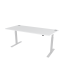 Height adjustable desk OFYS - white (70 x 160 cm) - Frame color: Black