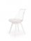 Stolička- K245- bezfarebná / biela