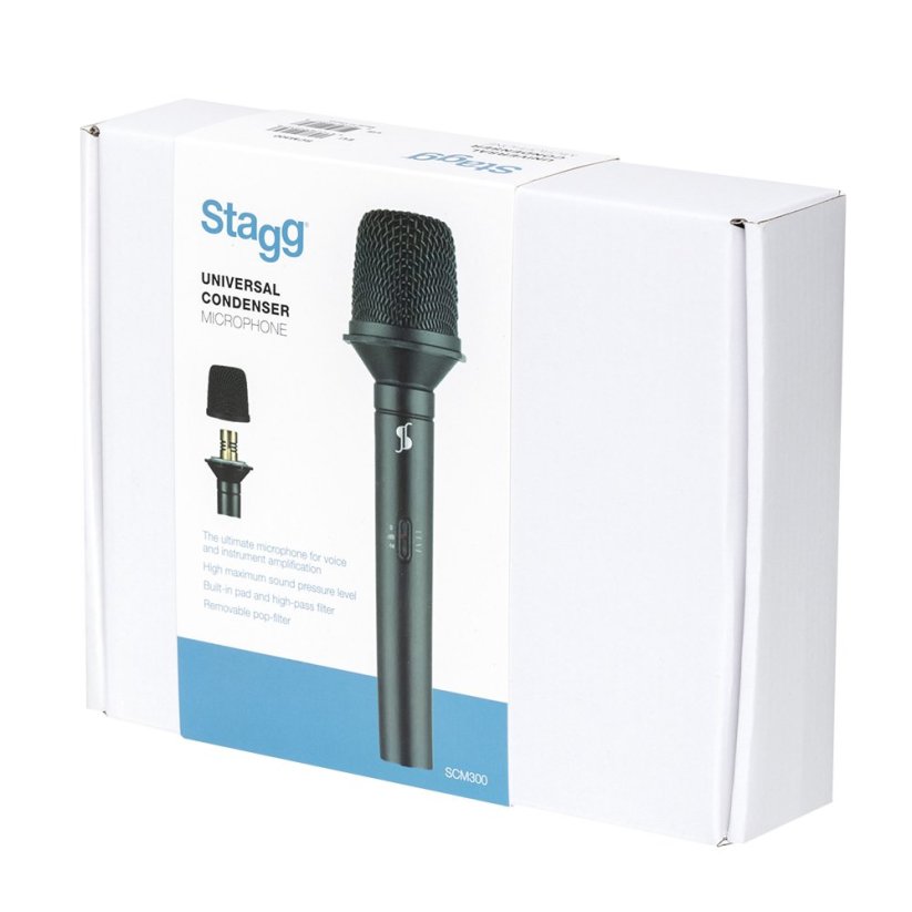 Stagg SCM300, kondenzátorový mikrofon