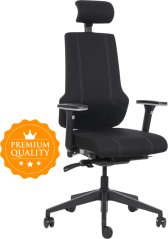 Ergonomická kancelářská židle HEALTH černá