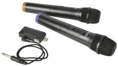 QTX U-MIC Sada bezdrôtových mikrofónov, 863.2 + 864.8 MHz