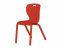 Stolička veľkosť 4 červená SKALA