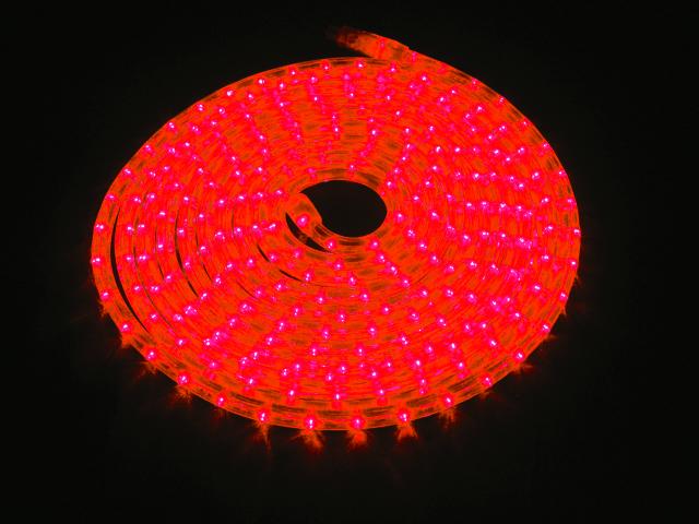 Eurolite rubberlight LED RL1-230V, červený, 9 m