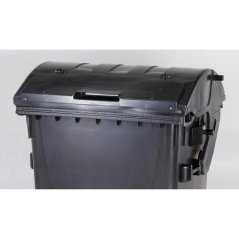 Plastový kontajner 1100 l čierny V/V