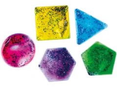 Geometric gel shapes