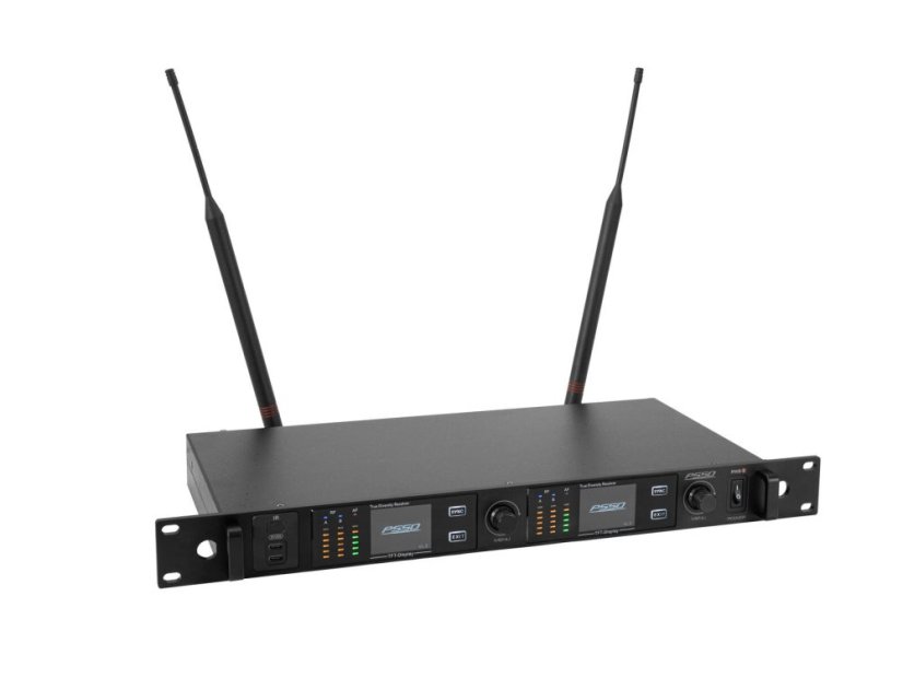 PSSO PXS TWO 2-kanálový prijímač True Diversity 640-690 MHz