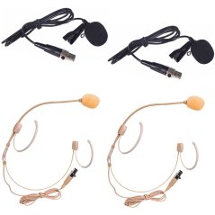 Citronic TU4-C, 4-kanálový mikrofónny set, 823-832 / 863-865 MHz
