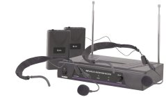 QTX VN2, 2-kanálový bezdrôtový mikrofónny set 174,1 MHz / 175,0 MHz