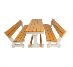 Betónový vonkajší set BALE