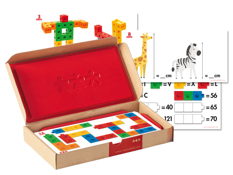 Building kit MATHEMATICS MULTIBLOCKS - work cards