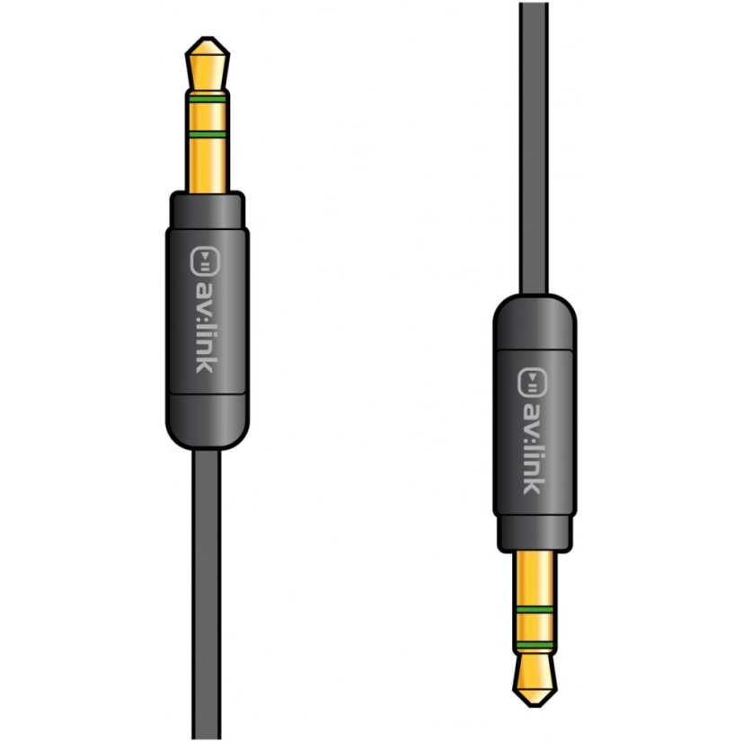 AV:link Precision kábel Jack 3.5mm stereo/Jack 3.5mm stereo, 1,5m