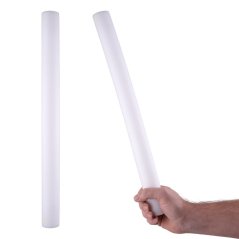 Pěnová tyč s LED světlem, balení 10 kusů, modrá