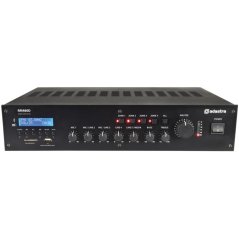 Adastra RM480D, 100V mixážny 4-zónový zosilňovač, FM/DAB+, BT, USB/SD