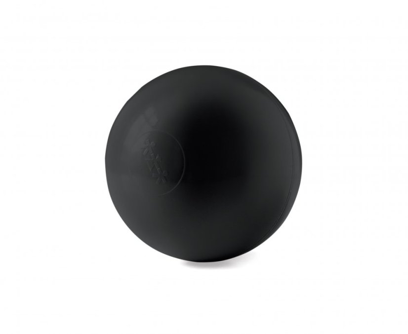 Plastic BLACK balls for ball pools (500 pcs)