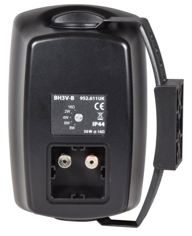 Adastra BH3V-W, 100V pozadový reproduktor IP44 čierny