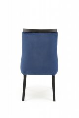Židle- ROYAL- Černá / Námořnická modř