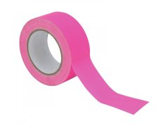 Gaffa páska 50mm x 25m neónovo ružová, UV aktívna