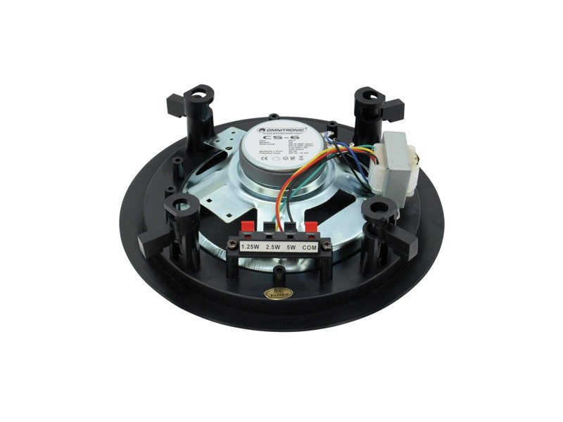 Omnitronic CS-6, čierny