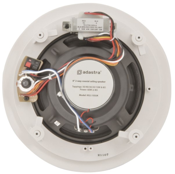 Adastra CC-8V, 100V podhledový 8" reproduktor, 60W, bílý