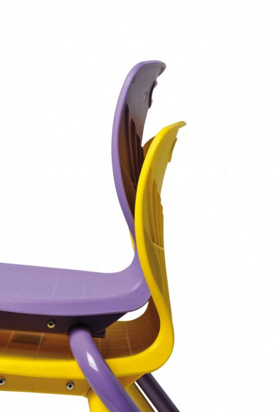 Stolička veľkosť 2 fialová SKALA
