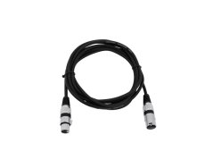OMNITRONIC XLR Kábel 3-pin 3m bk