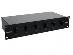 Omnitronic 6-ti zónový PA ovladač hlasitosti 5W stereo, černý