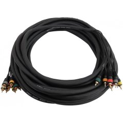 Snake kabel 8x RCA - 8x RCA, 15 m