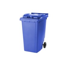 Plastová popolnica 360 l modrá