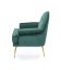 Armchair SANTI (Dark green / Gold)