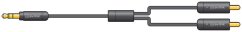 AV:link Precision kabel Jack 3.5mm stereo samec 2x RCA samec, 1.5m