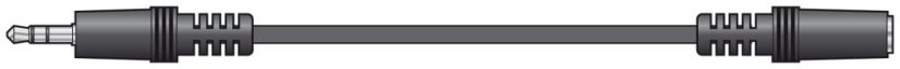 AV:link kábel 1x Jack 3.5mm stereo samec - 1x Jack 3.5mm stereo samica, 3 m