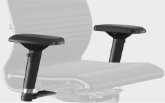 Ergonomická kancelářská židle Samurai L2-9D, černá