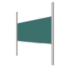 Tabule jednolistá na pylonech - ZELENÁ