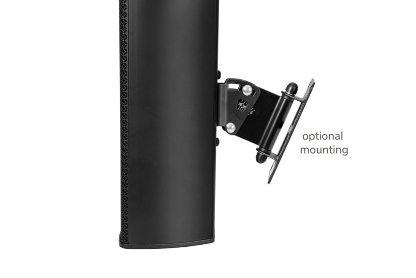 Omnitronic ODC-244T, vonkajší stĺpový reproduktor čierny
