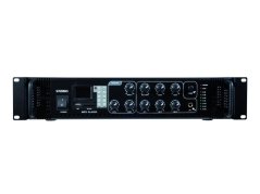 Omnitronic MP-180P, 100V mixážny zosilňovač, 180W, MP3