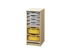 Skriňa s boxmi CUBO (modul 27)