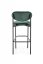 Barová stolička- H108- Tmavo zelená