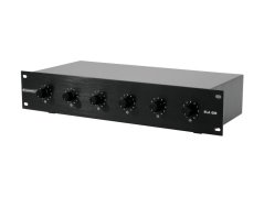 Omnitronic 6-zónový PA ovládač hlasitosti 20W mono, čierny