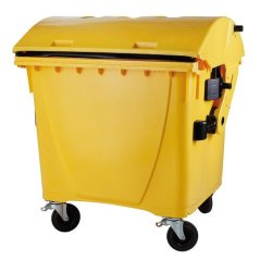 Plastový kontajner 1100 l.- žltý