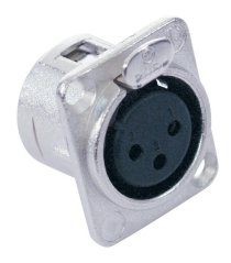 Neutrik montážnej pätice XLR NC3-FDL-1