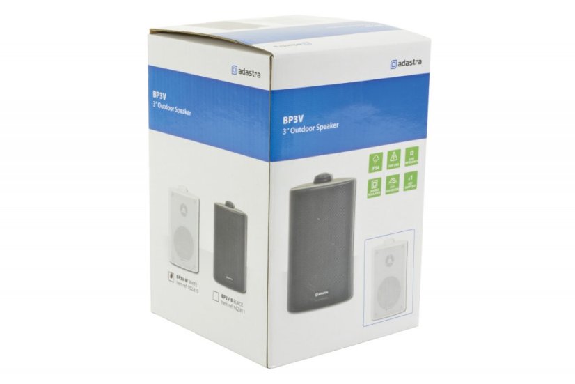 Adastra BP3V-W, 100V nástěnný 3" reproduktor, 30W, IP54, bílý