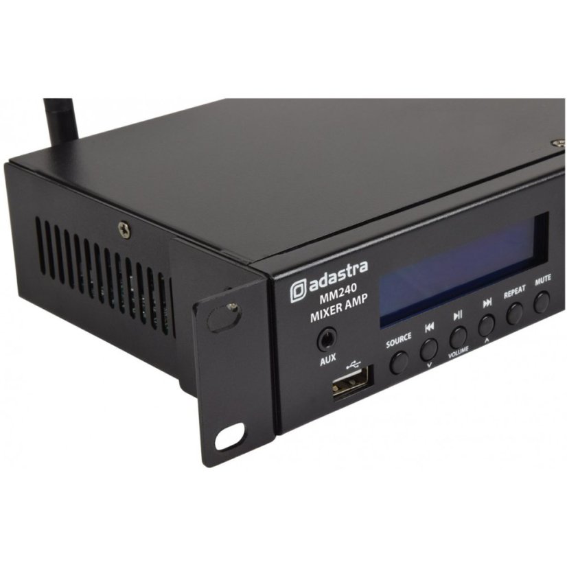 Adastra MM240, Mixér-zosilňovač 2 x 120 W