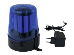 Eurolite LED policejní maják, 108 LED, modrý