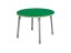 Výškovo nastaviteľný stôl kruh - Zelená - Rozmer: ø 100 cm, Veľkosť výškovo staviteľná: 1-3