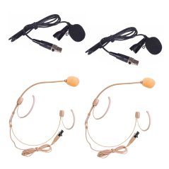 Chord XU4-C, 4-kanálový bezdrôtový mikrofónny set, 823-832 / 863-865 MHz