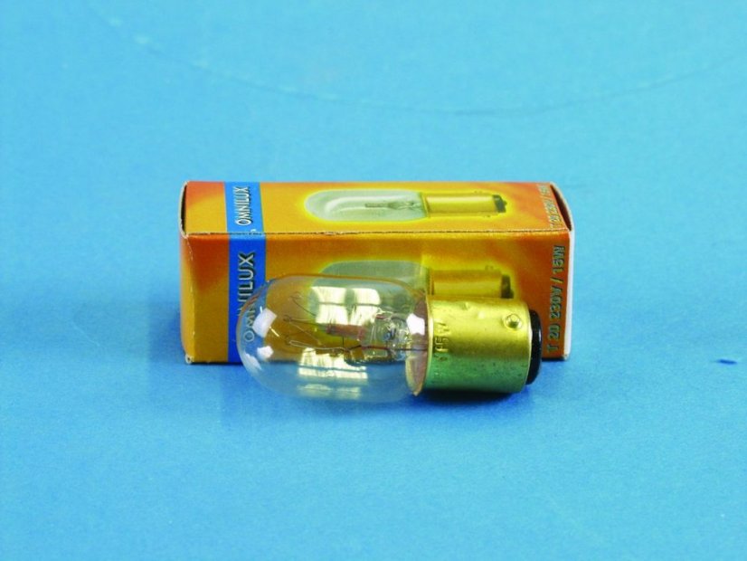 OMNILUX T20 230V/15W BA 15d 1000h