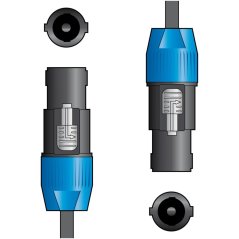 Citronic SPK-SPK600, reproduktorový kábel SPK/SPK, 2x 1,5 mm, 6 m